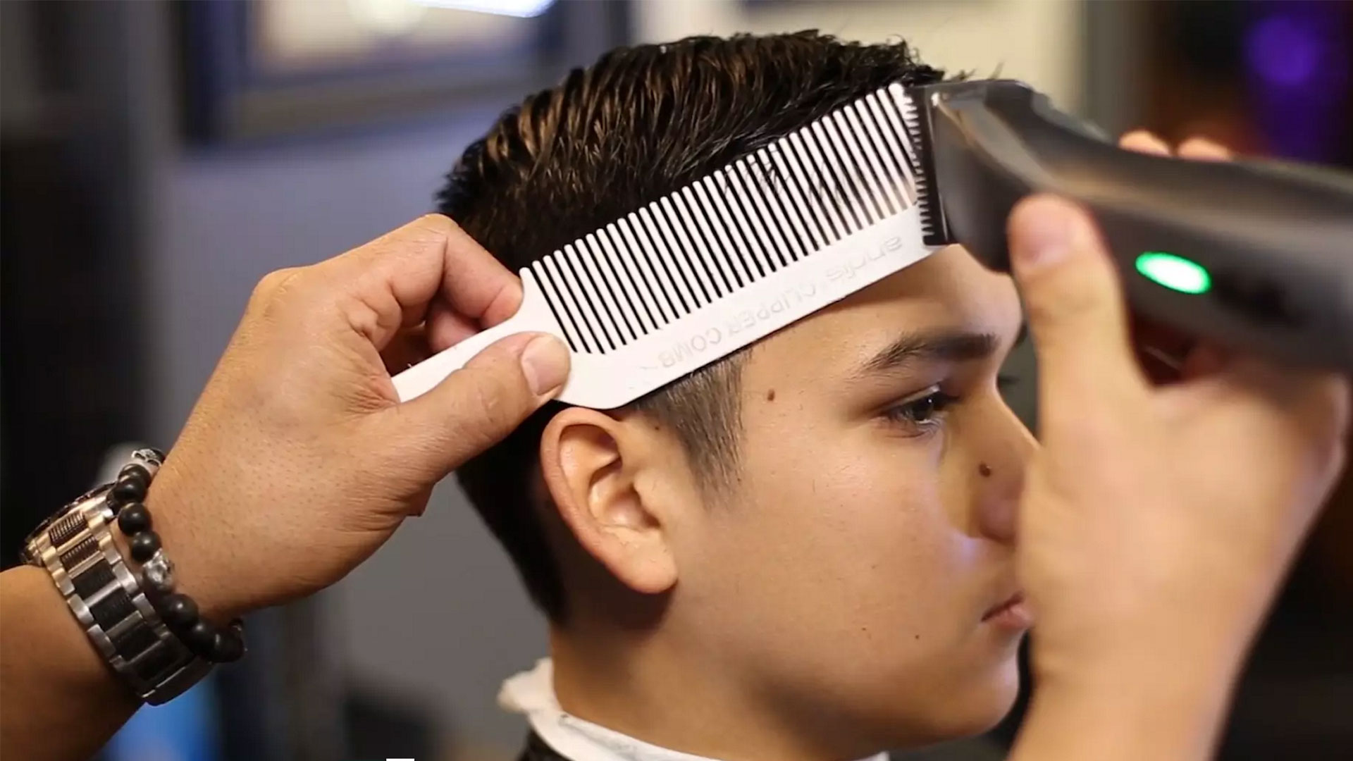 clipper over comb technique