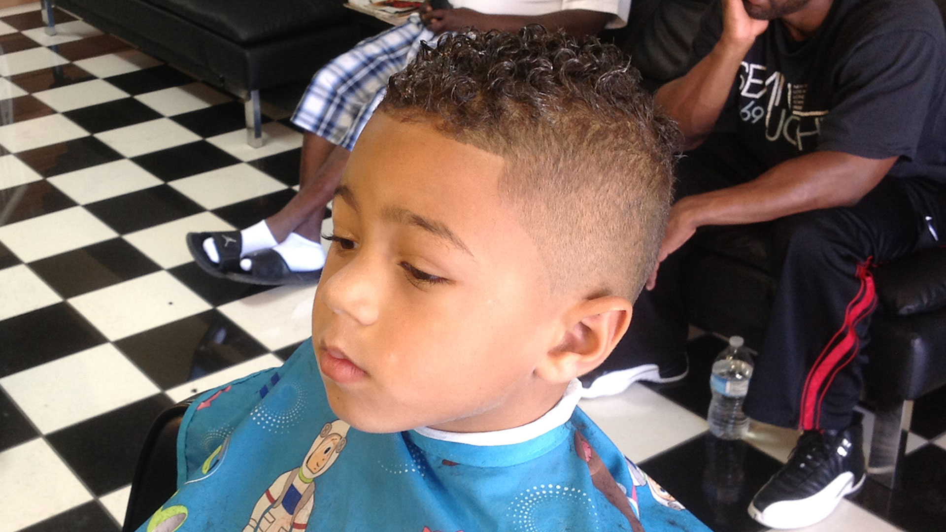 Kids Faded Mohawk